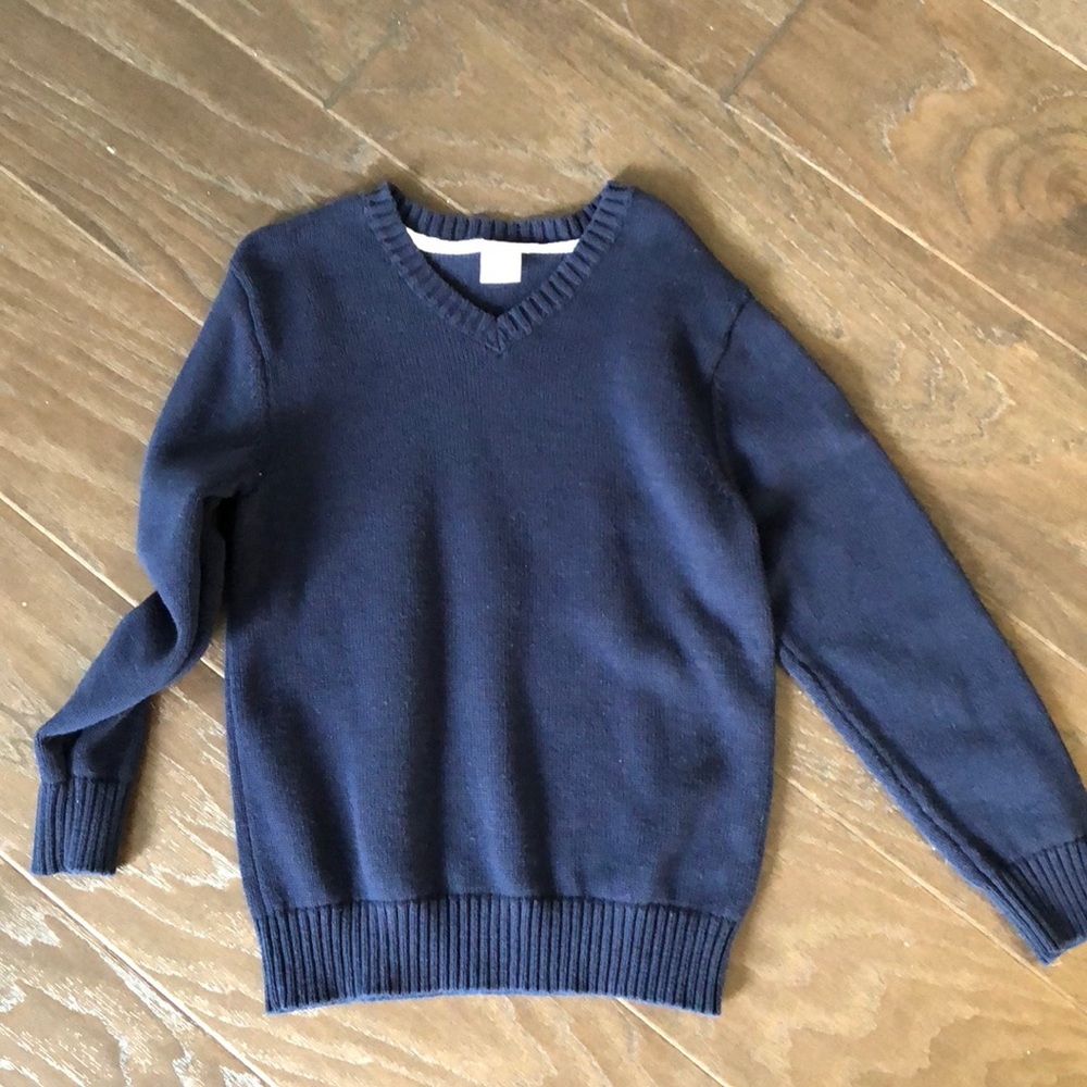 Gymboree sweater, navy, size 5-6 NWOT